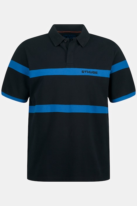 STHUGE Poloshirt, Halbarm, Ringel, Piqué, bis 8 XL