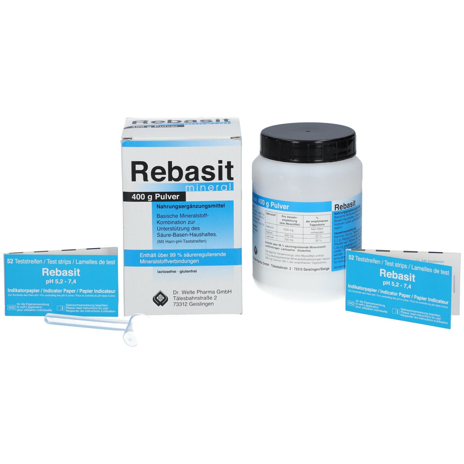 Rebasit Mineral Pulver