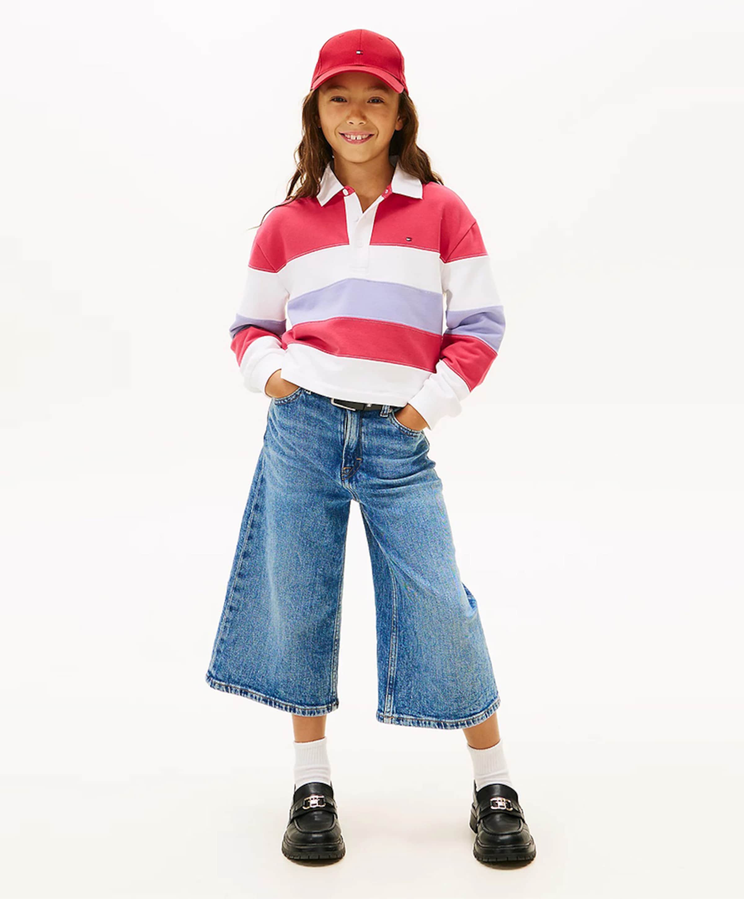 Tommy Hilfiger Meisjes polo rood