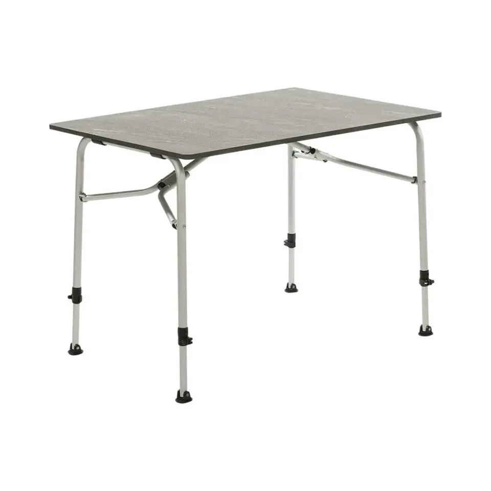 Travellife Sorrento inklapbare kampeertafel dark grey - 100x70x72,5 cm