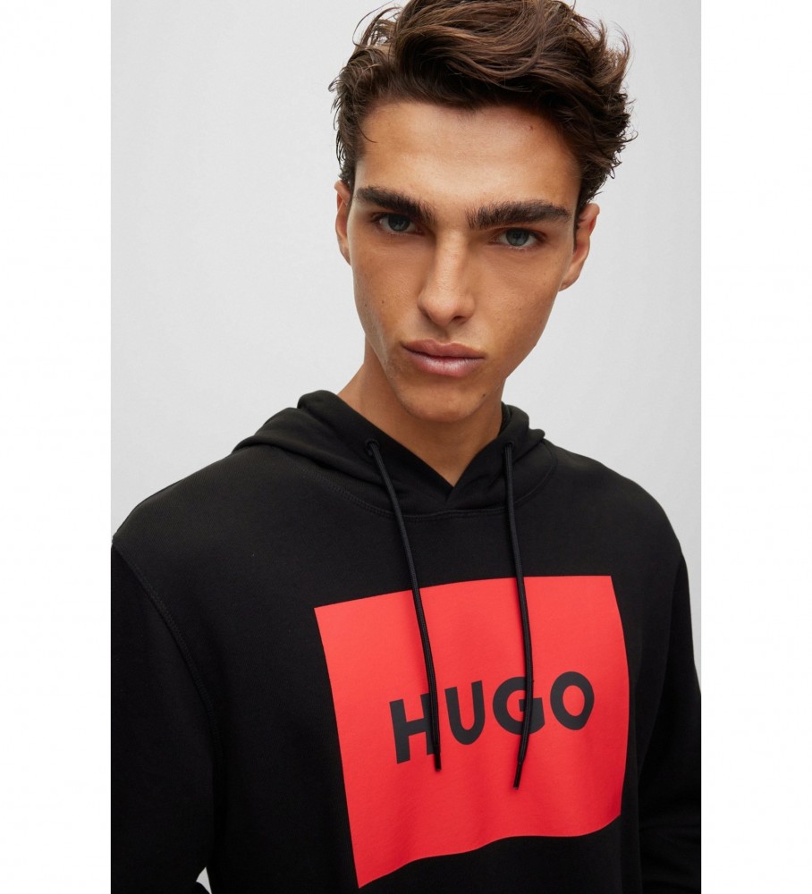 Moletom preto HUGO Duratschi