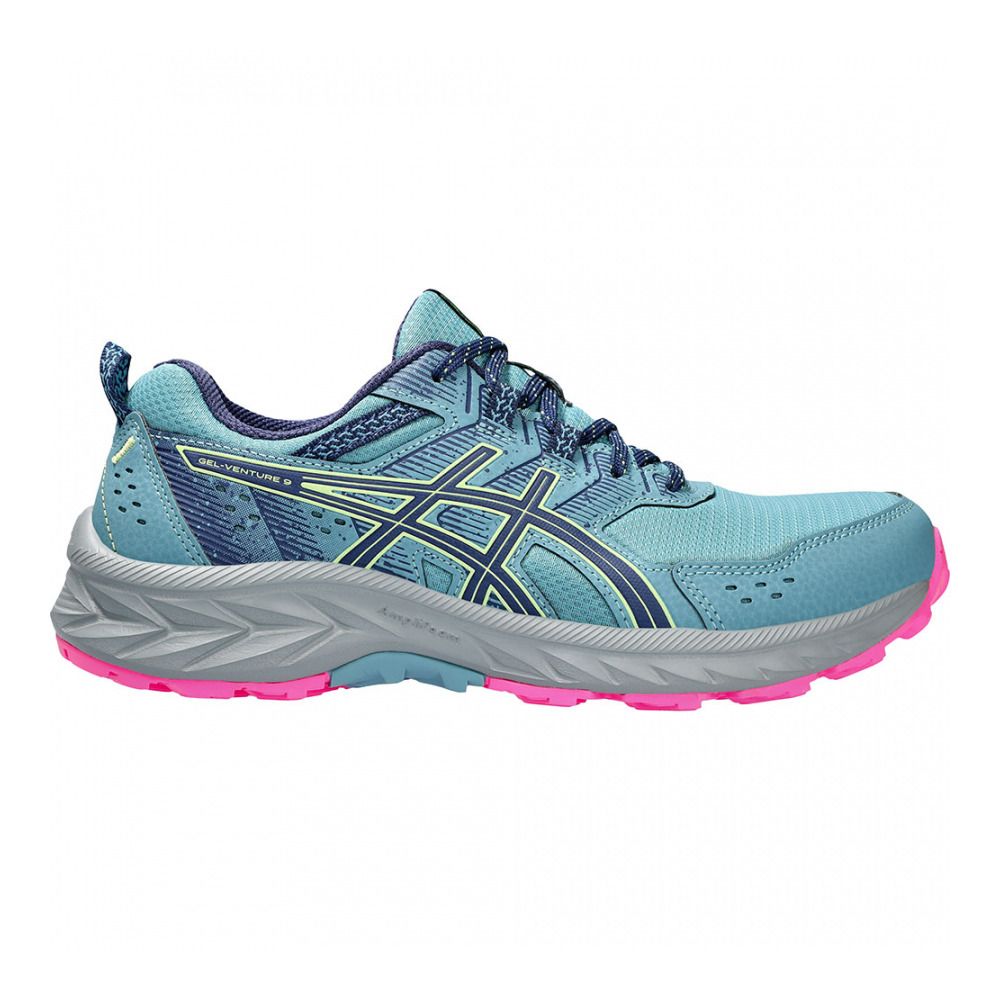 Asics GEL-VENTURE 9 - Chaussures trail Femme gris blue/deep ocean