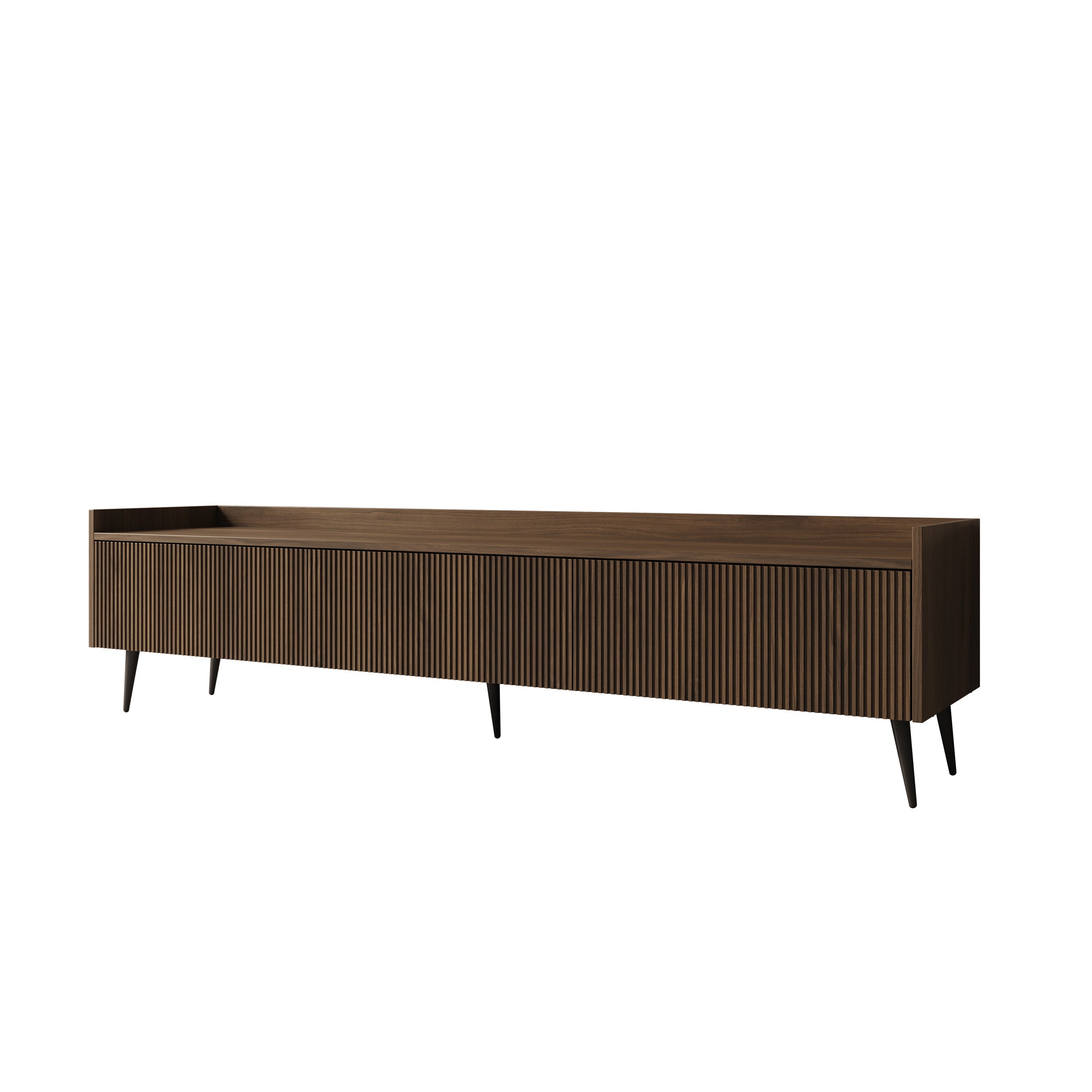 Asty - TV-Meubel - Donker eiken - 180x40x45 cm