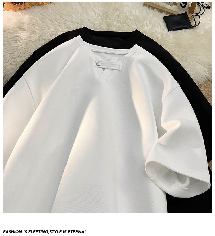 Priam - T-shirt met korte mouwen en V-hals