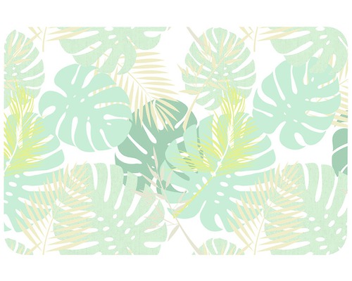 Palmboomgroen placemat 30 x 45 cm