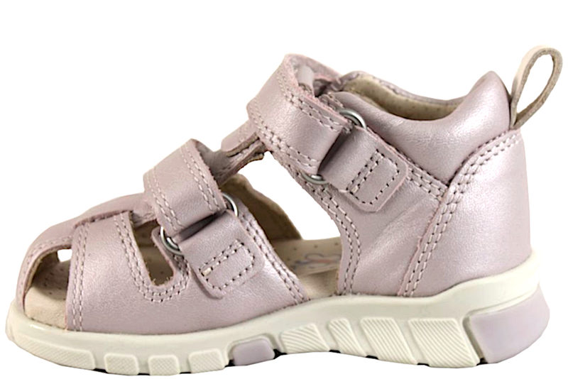 ECCO MINI STRIDE I  LYSLILLA METALLIC GLAT SKIND