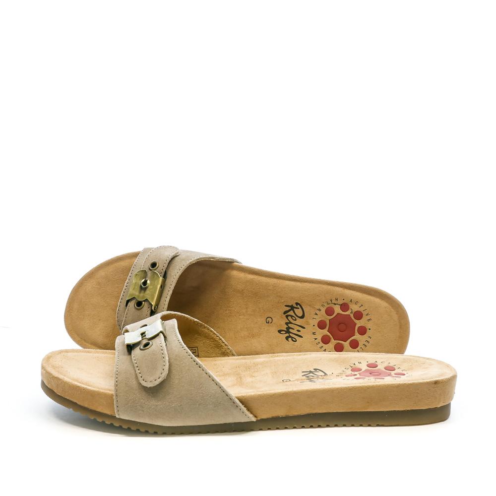 Relife Sandales Beige Femme RELIFE Jalband