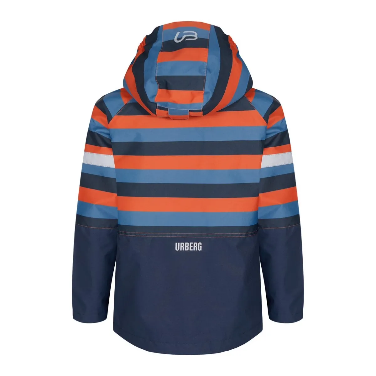 Urberg Kids' Fosnavåg 2L Rain Jacket Chili