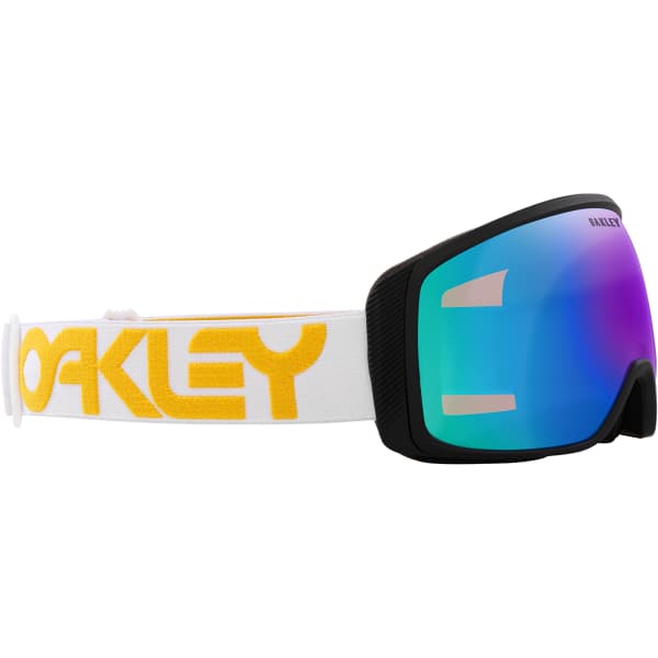 Masque de ski OAKLEY FLIGHT TRACKER M B1B WHITE GOLD W PRZM ARGON B1B WHITE GOLD