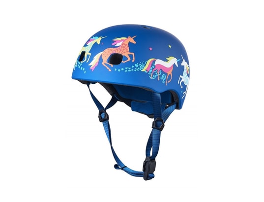 MICRO - Vélo enfant Casque velo et trottinette licorne boucle magnétique lumière...