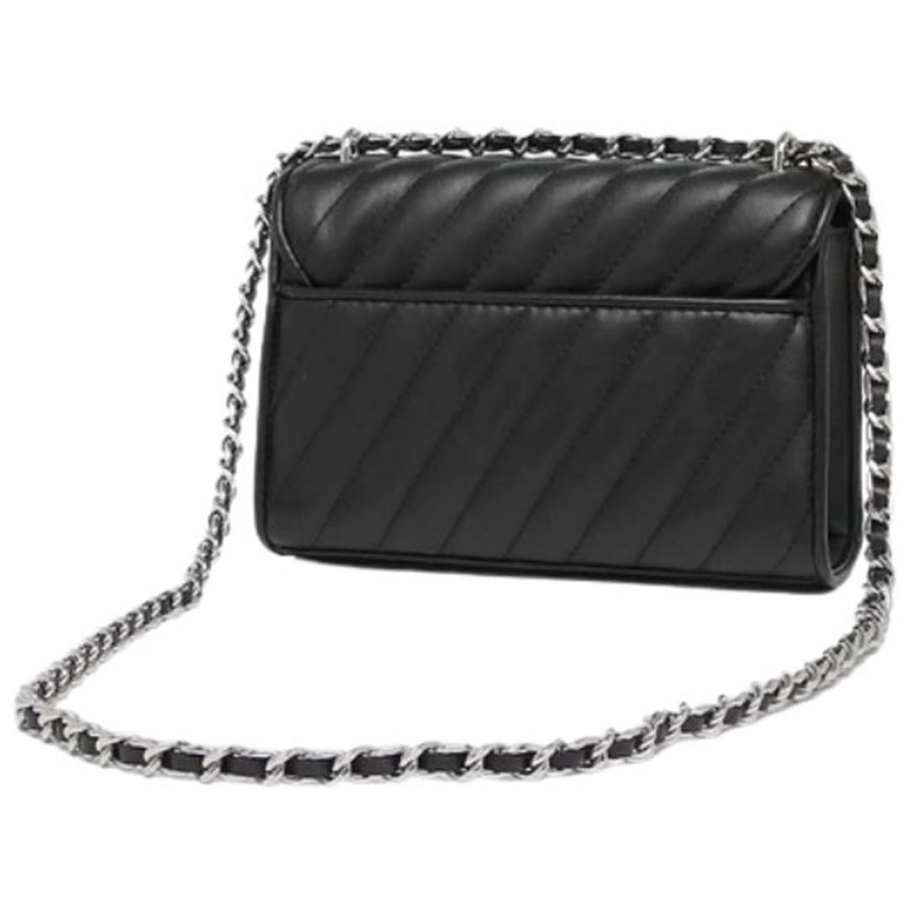 Michael Kors Sac bandoulière en Cuir Rose noir - 20x13.5x6 cm