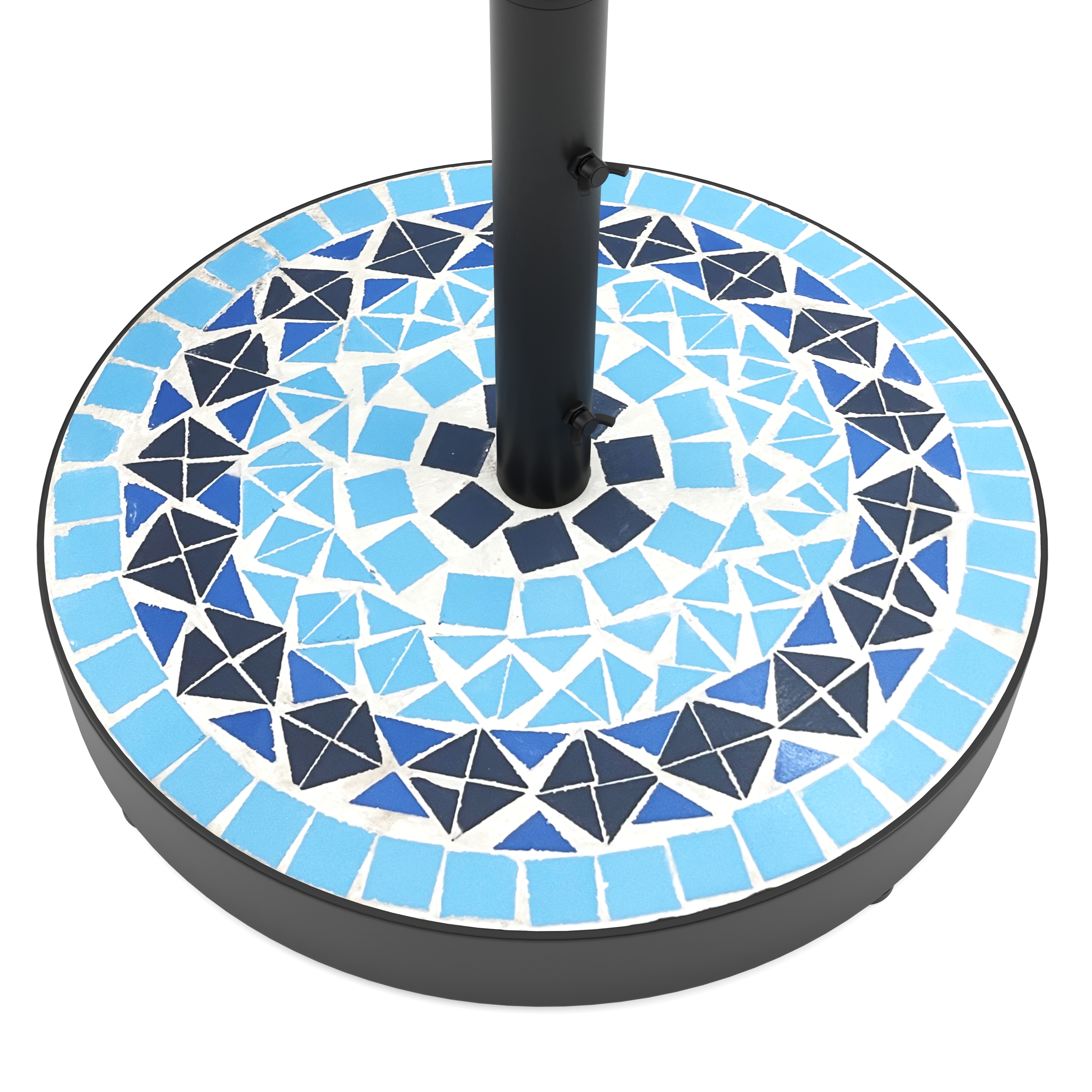Sockel für Sonnenschirm MOSAIK blau