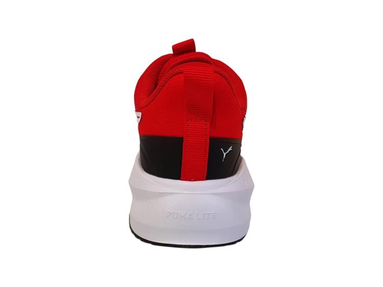 PUMA FLYER LITE 3 JR 401526 FOR-ALL-TIME-RED-PUMA-BLACK-PU