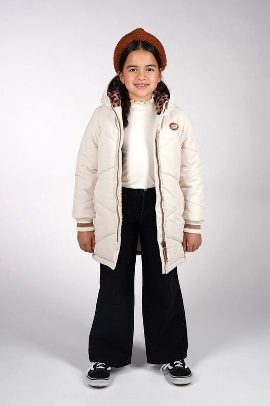 Moodstreet - Winterjas - Ecru - Meisjes Parka