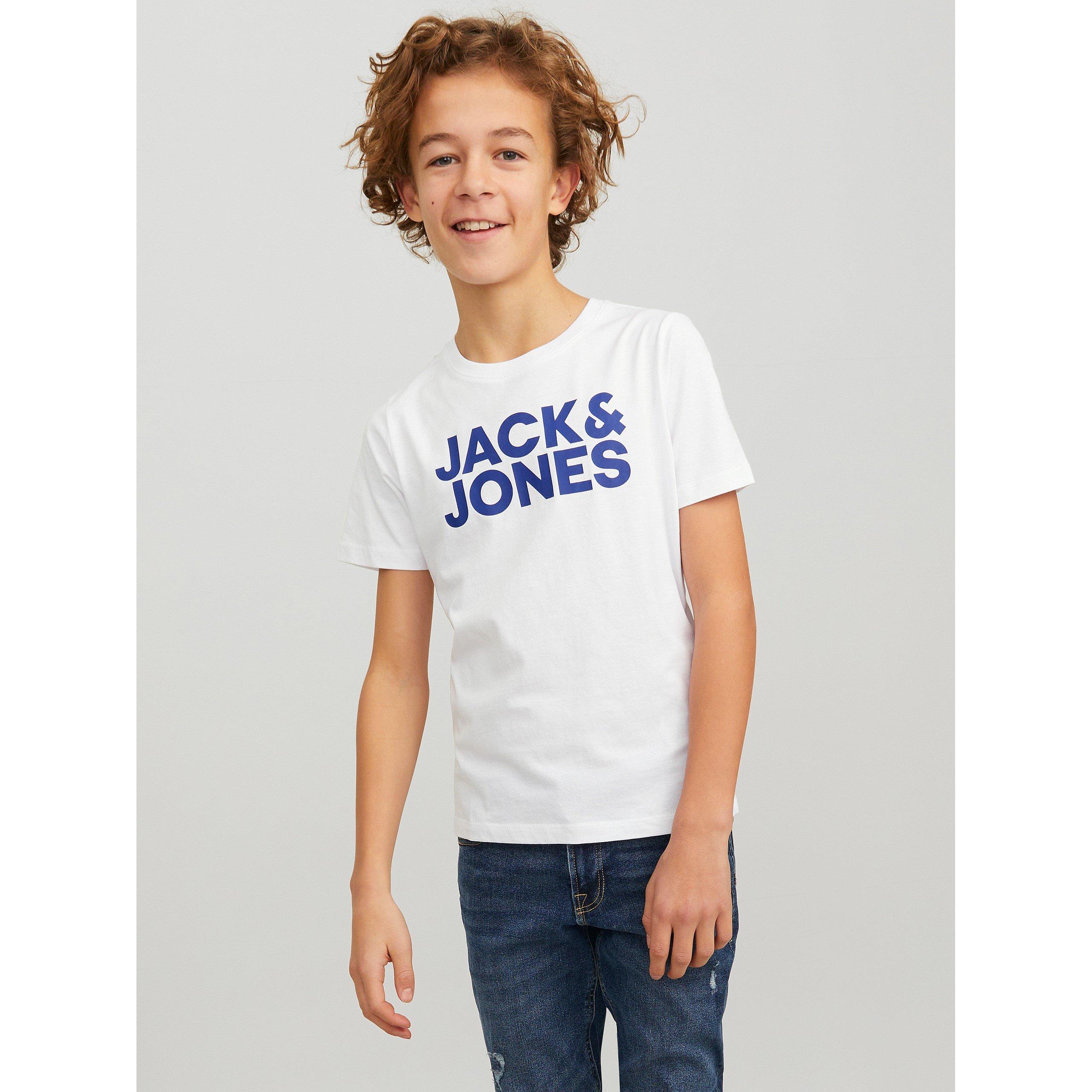 Jack and Jones Corp Logo T Shirt 2 Pack Junior