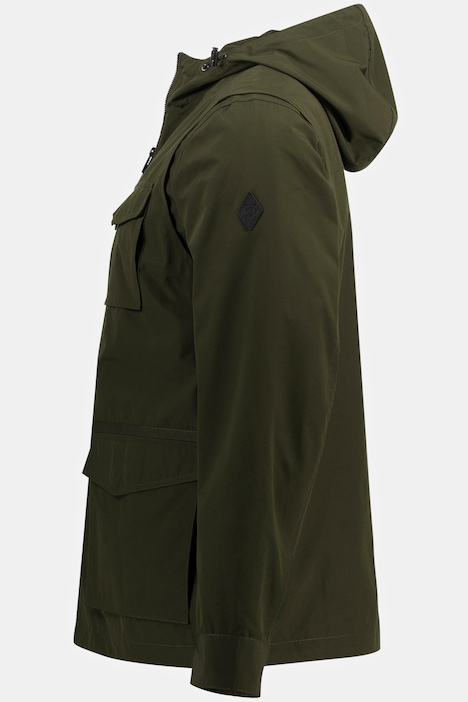 Fieldjacket, Ripstop, Kapuze, viele Taschen
