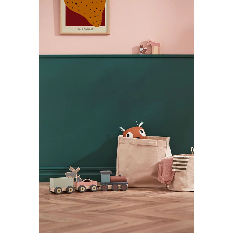 Kids Concept®  Zug mit Waldtieren Edvin