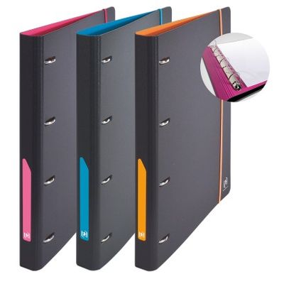 Oxford For Students - Classeur à anneaux - Dos 30 mm - A4 - pour 200 feuilles - disponible dans différentes couleurs