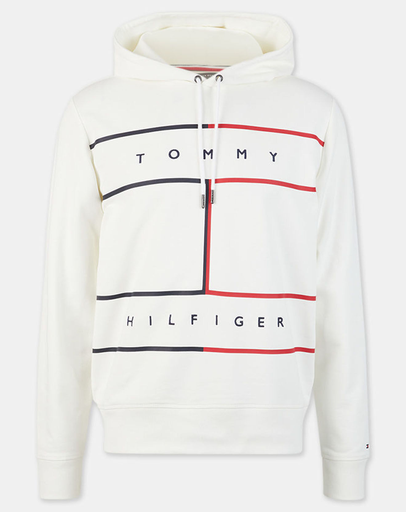 Tommy Hilfiger Sweat Large Rwb Flag écru