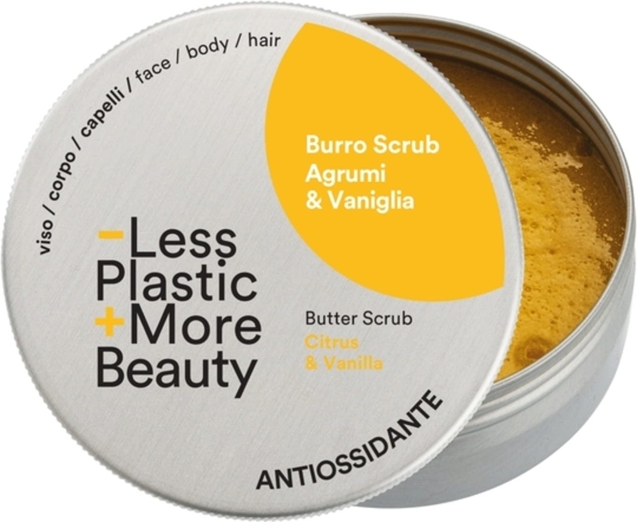 Sapone di un Tempo  3in1 Peeling Butter, Zitrusfrüchte & Vanille (200 ml)