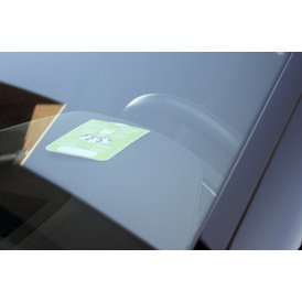 Disque de stationnement et de recharge, bleu/vert