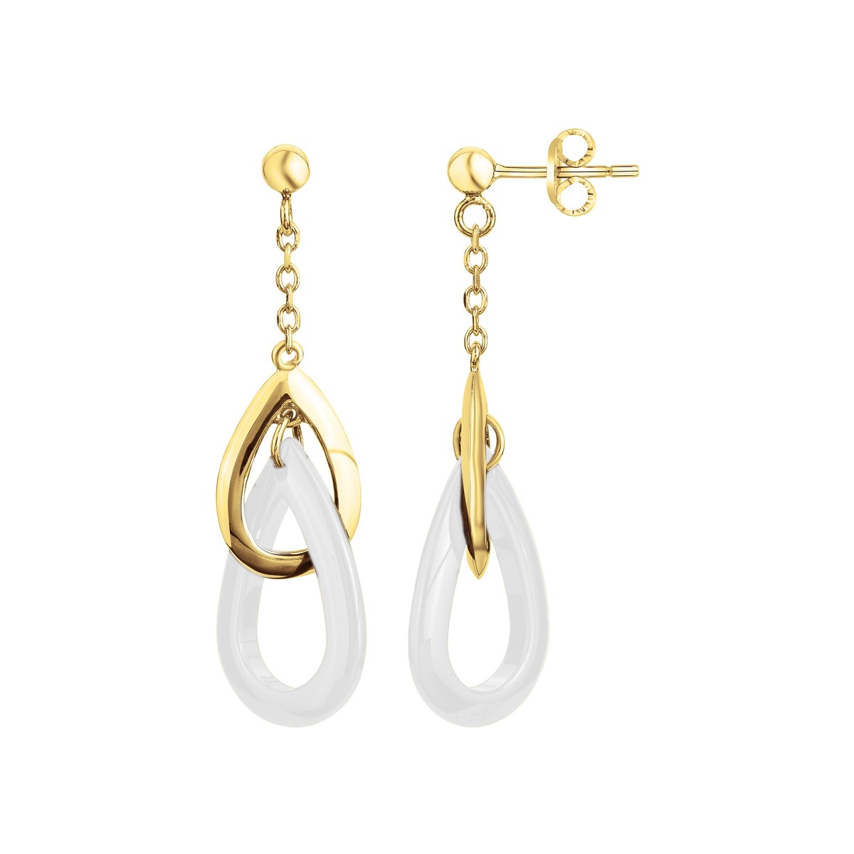 Boucles d'oreilles en Plaqué Or