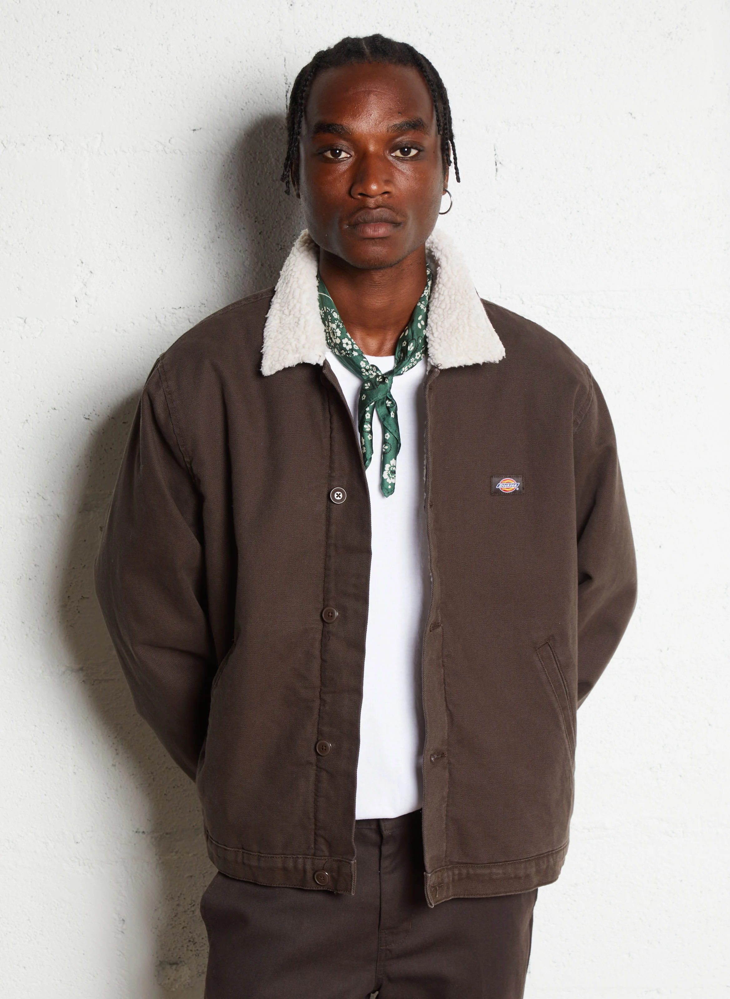 DICKIES DUCK - Veste de travail ample en coton | Marron