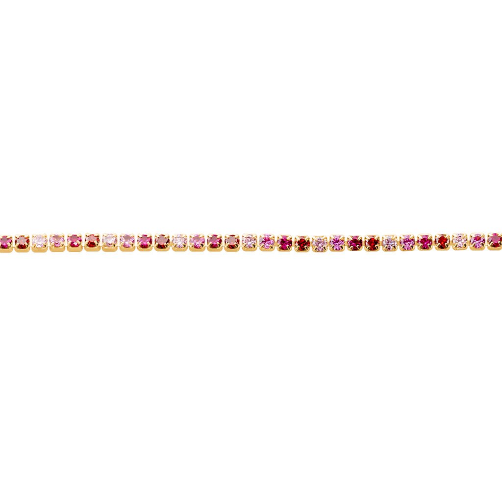 Bracelet Zoelia Plaque Or Jaune Perle D'imitation