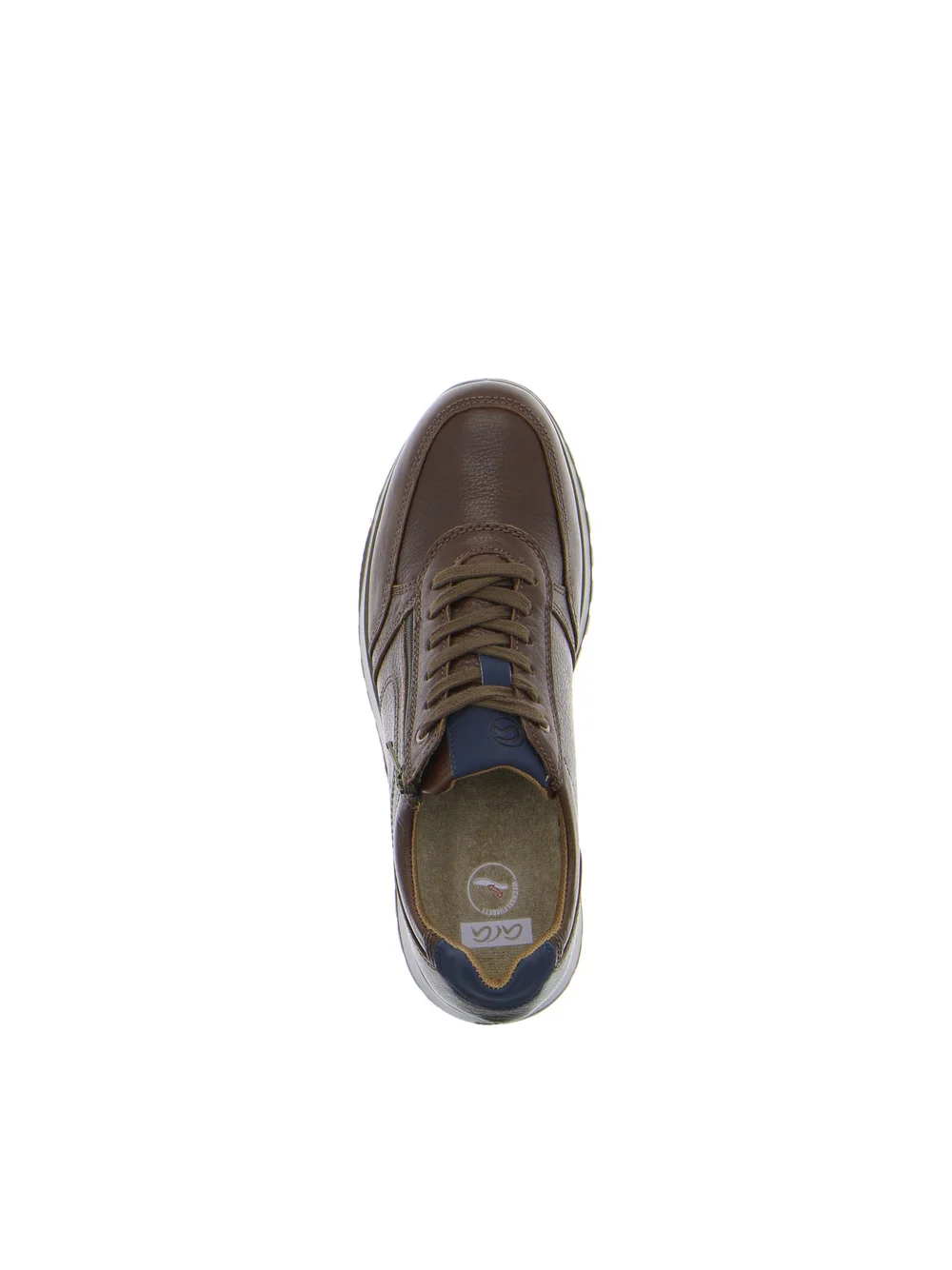 Schnürer Matteo cognac blau
