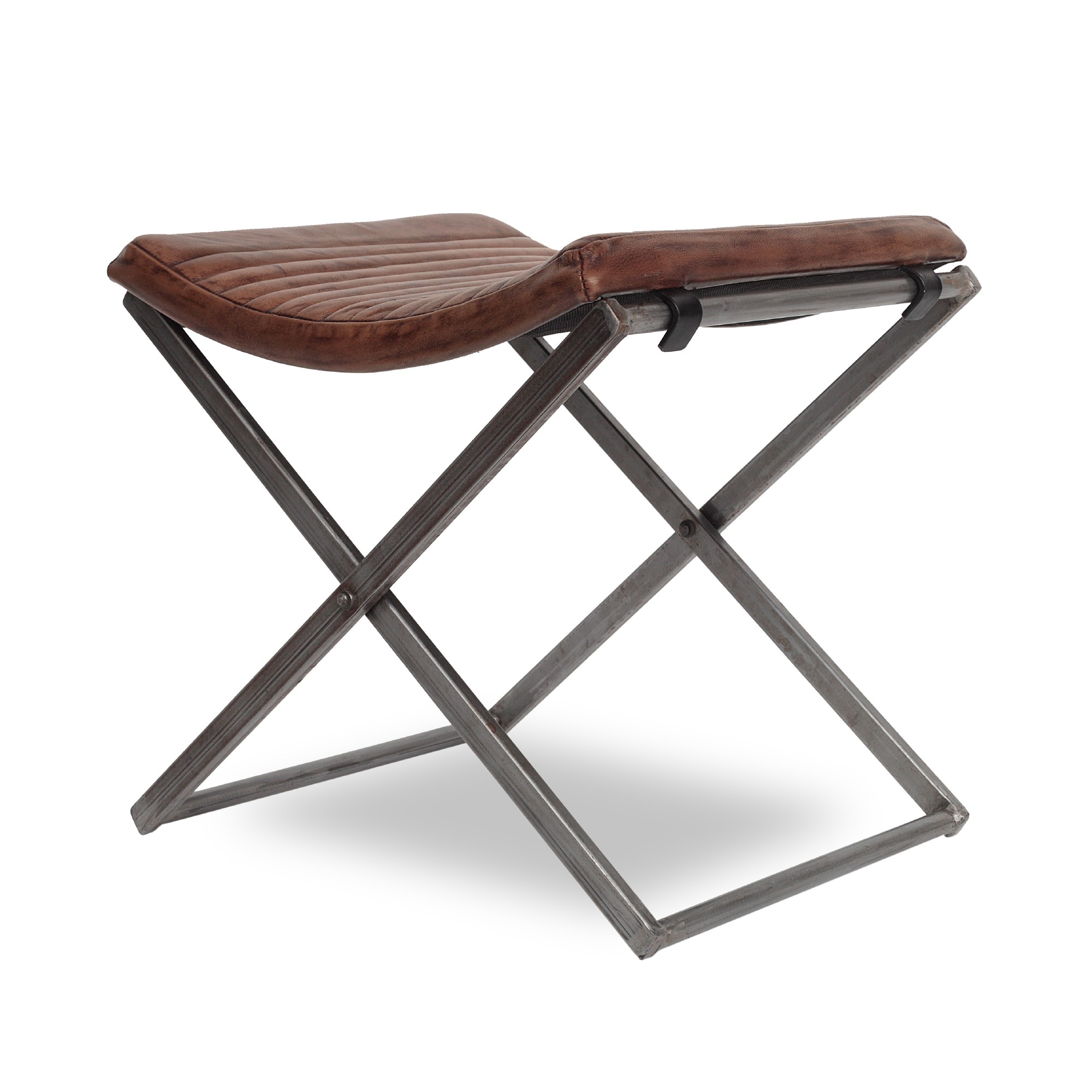 Scherenhocker 'Bill', T 41 cm, B 52 cm, H 47 cm von fischer's lagerhaus