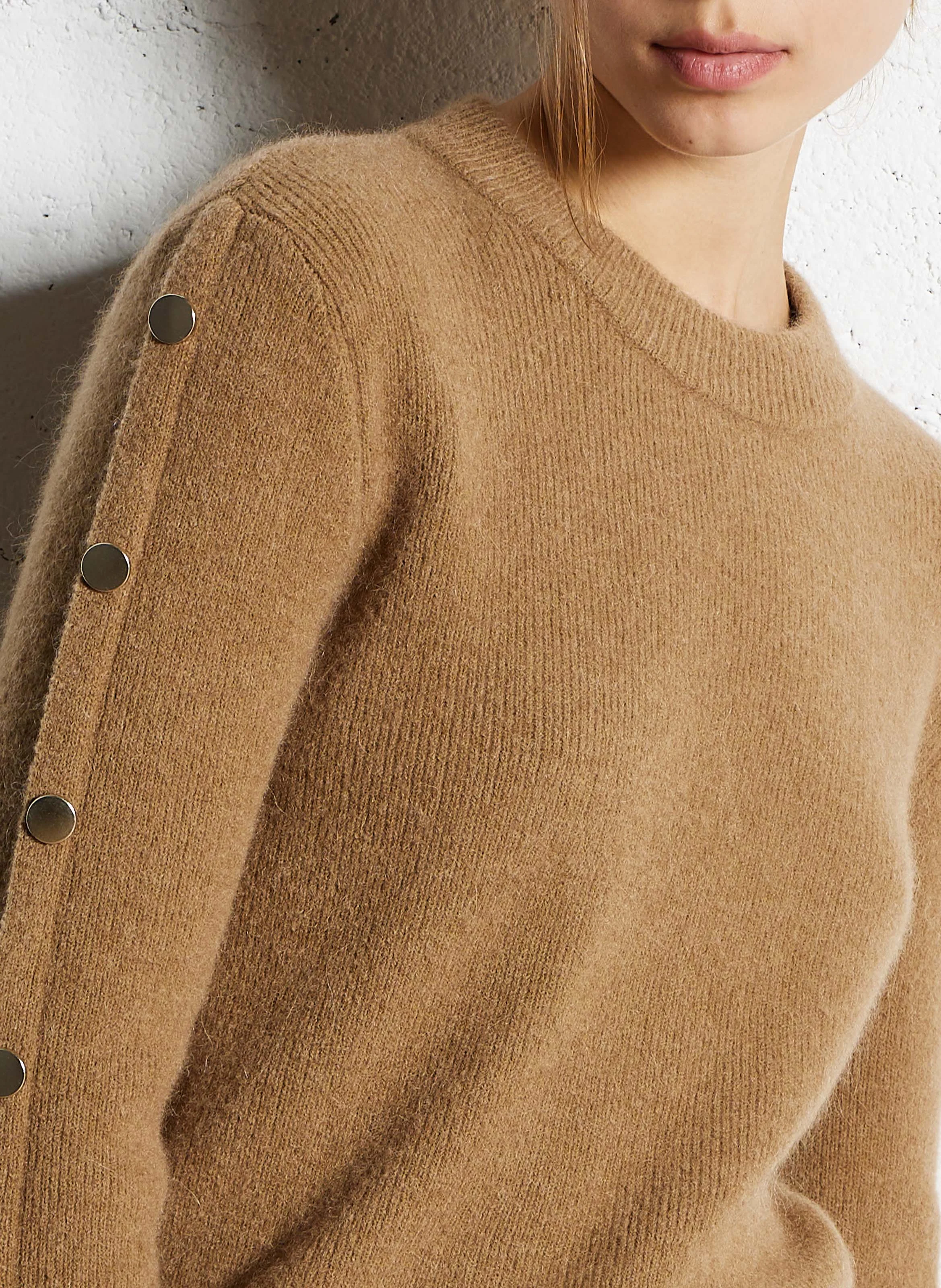 ARISTIDE - Pull droit col rond | Marron