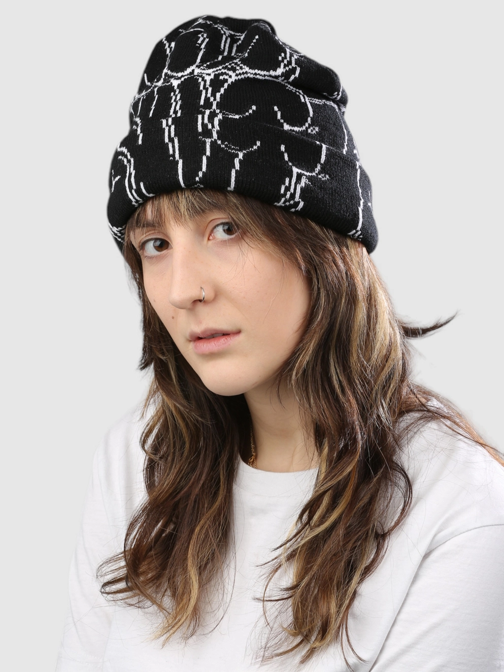 Donut Media Brain Beanie black