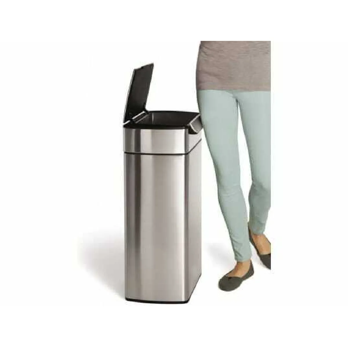 Simplehuman Poubelle Touch CW2014 - 40 L Inox