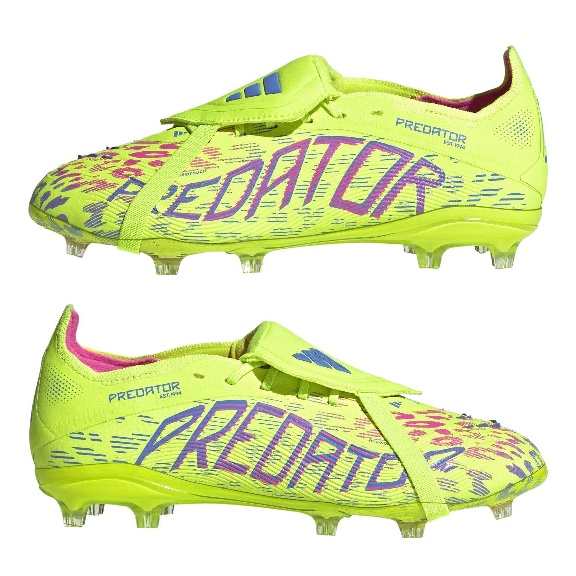 adidas Predator Elite Fold Over Tongue Junior Firm Ground Football Boots