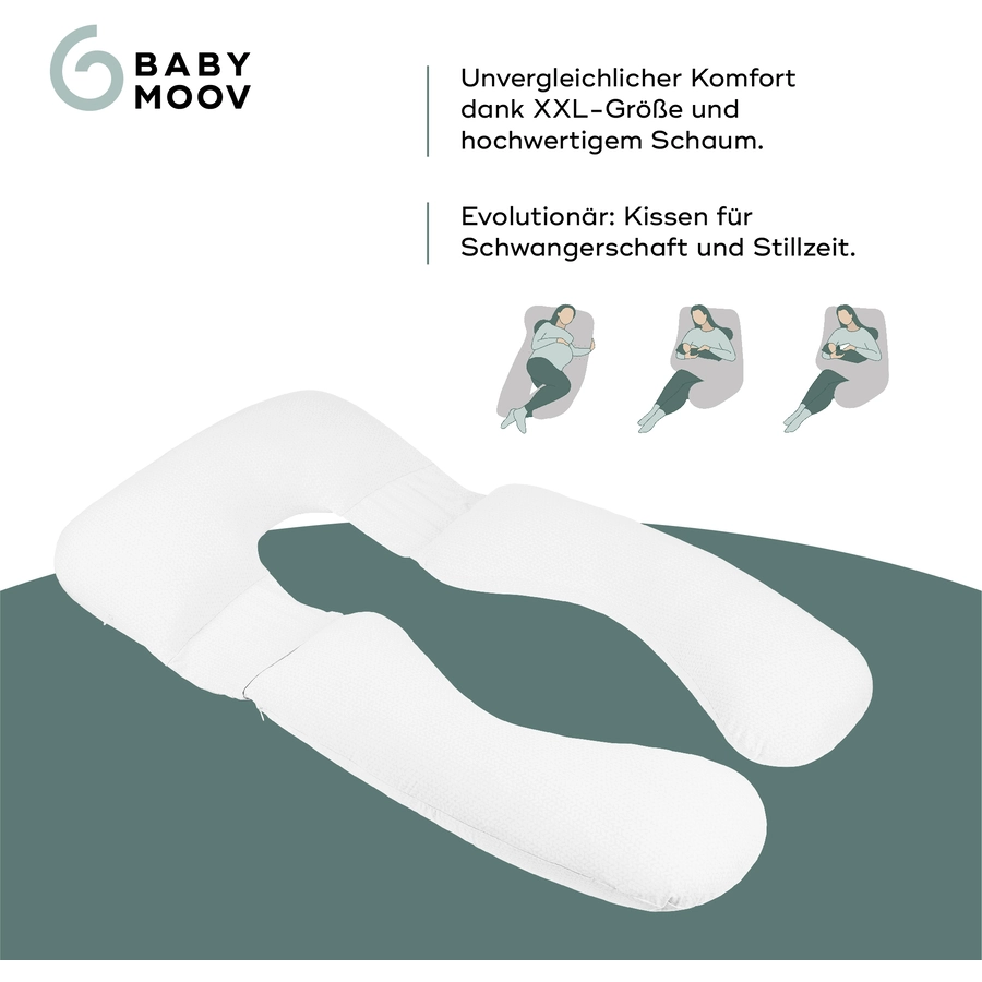 babymoov Schwangerschaftskissen XXL B.Love Mineral Grey