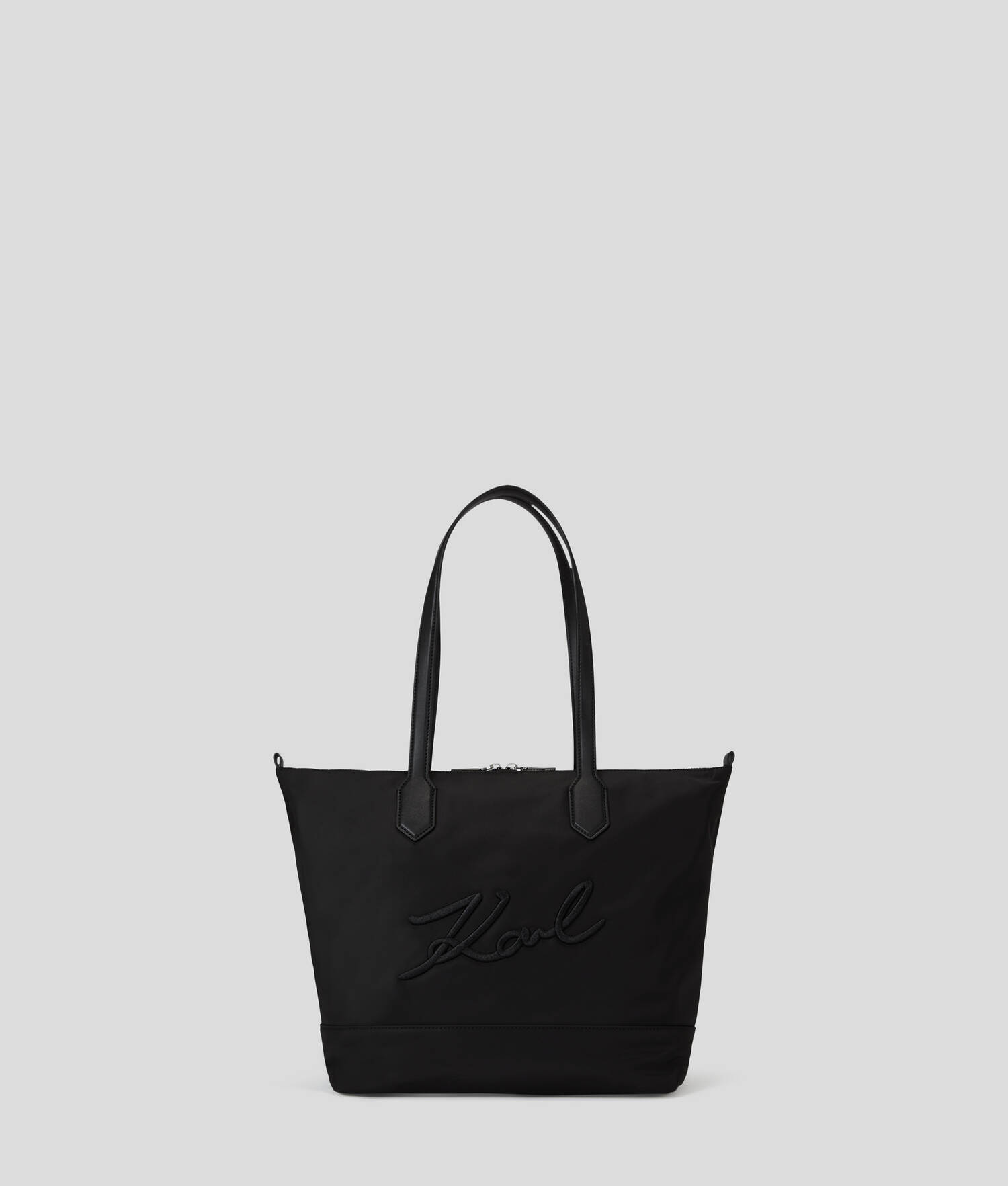 SAC CABAS DE TAILLE MOYENNE EN NYLON K/SIGNATURE