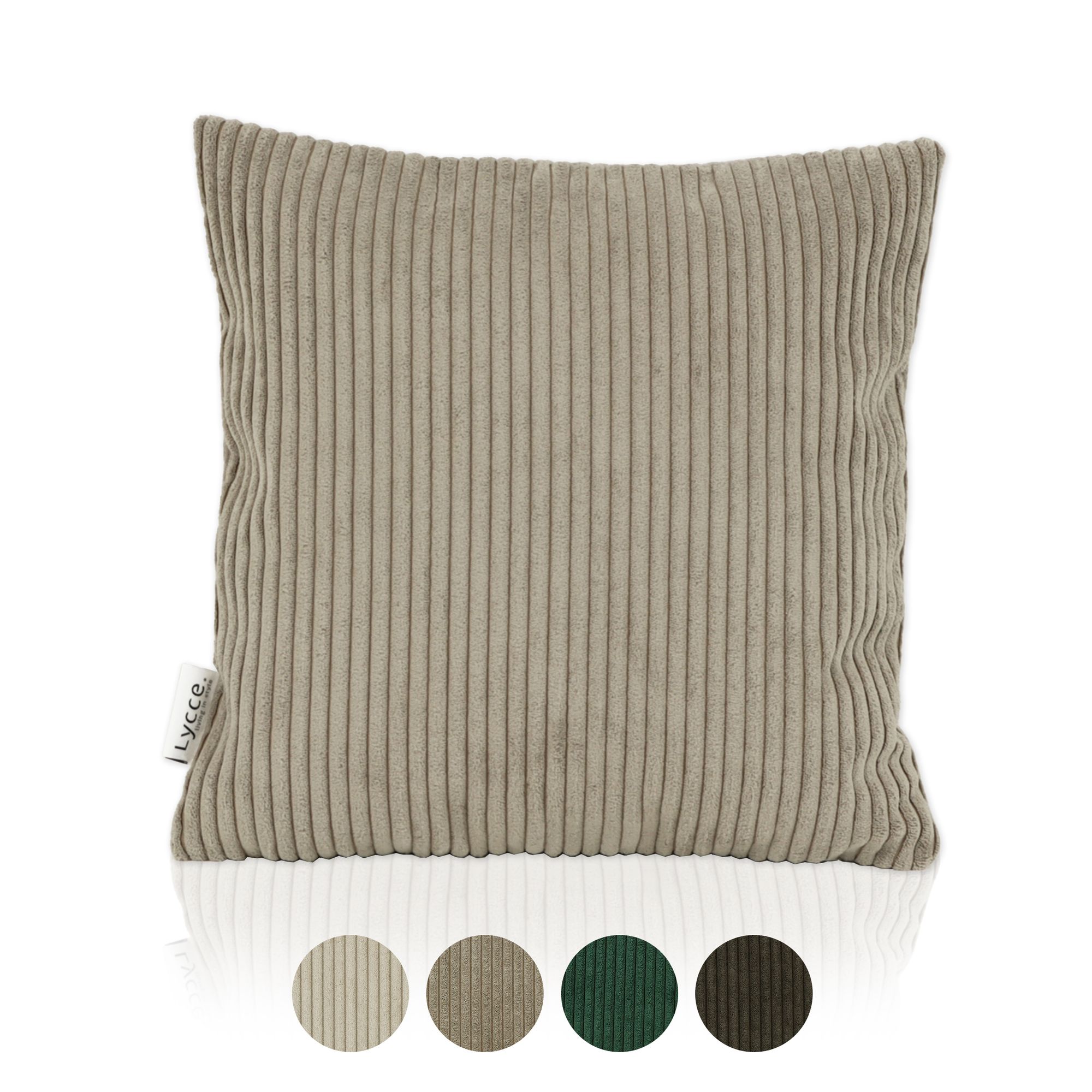 Lycce Kissenbezug aus trendigem Cordstoff (40 x 40 cm)