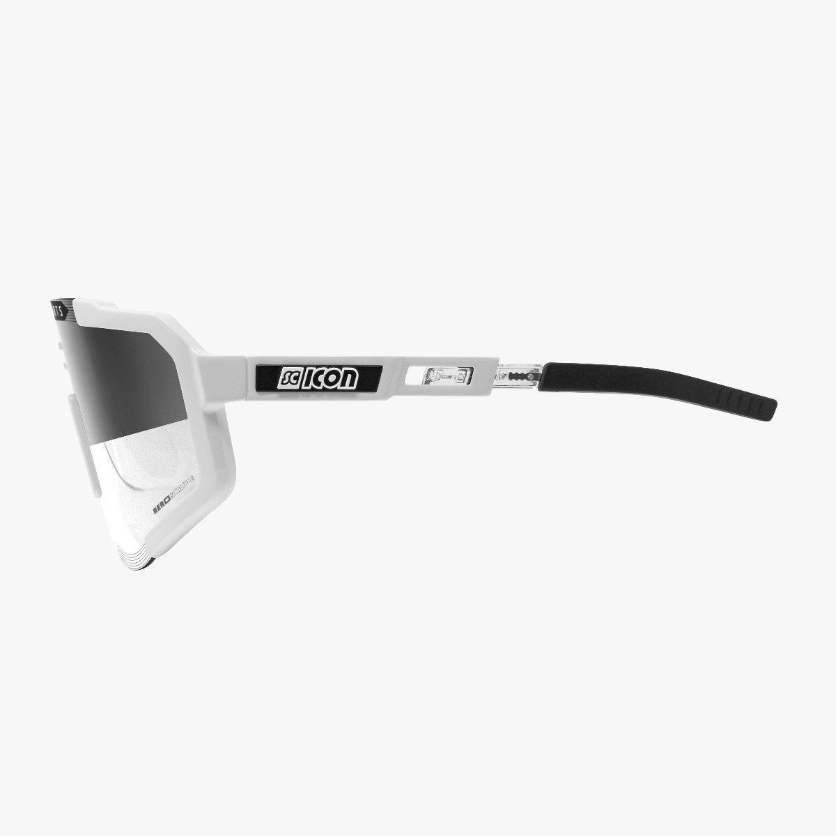 Scicon Aeroscope cykelbriller White Gloss Photochromic Silver