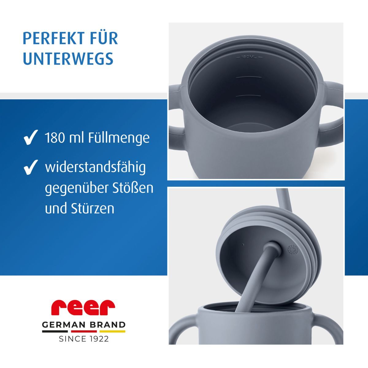 reer 2in1 Trink- & Snackbecher