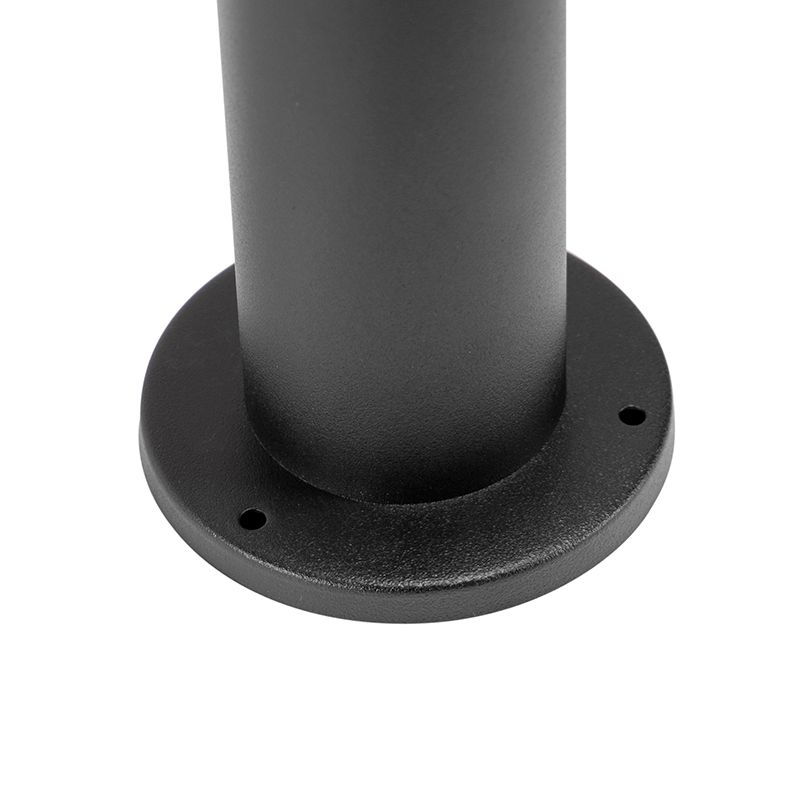 Buitenlamp zwart met grondpin en kabelmof 50cm IP44 - Solo
