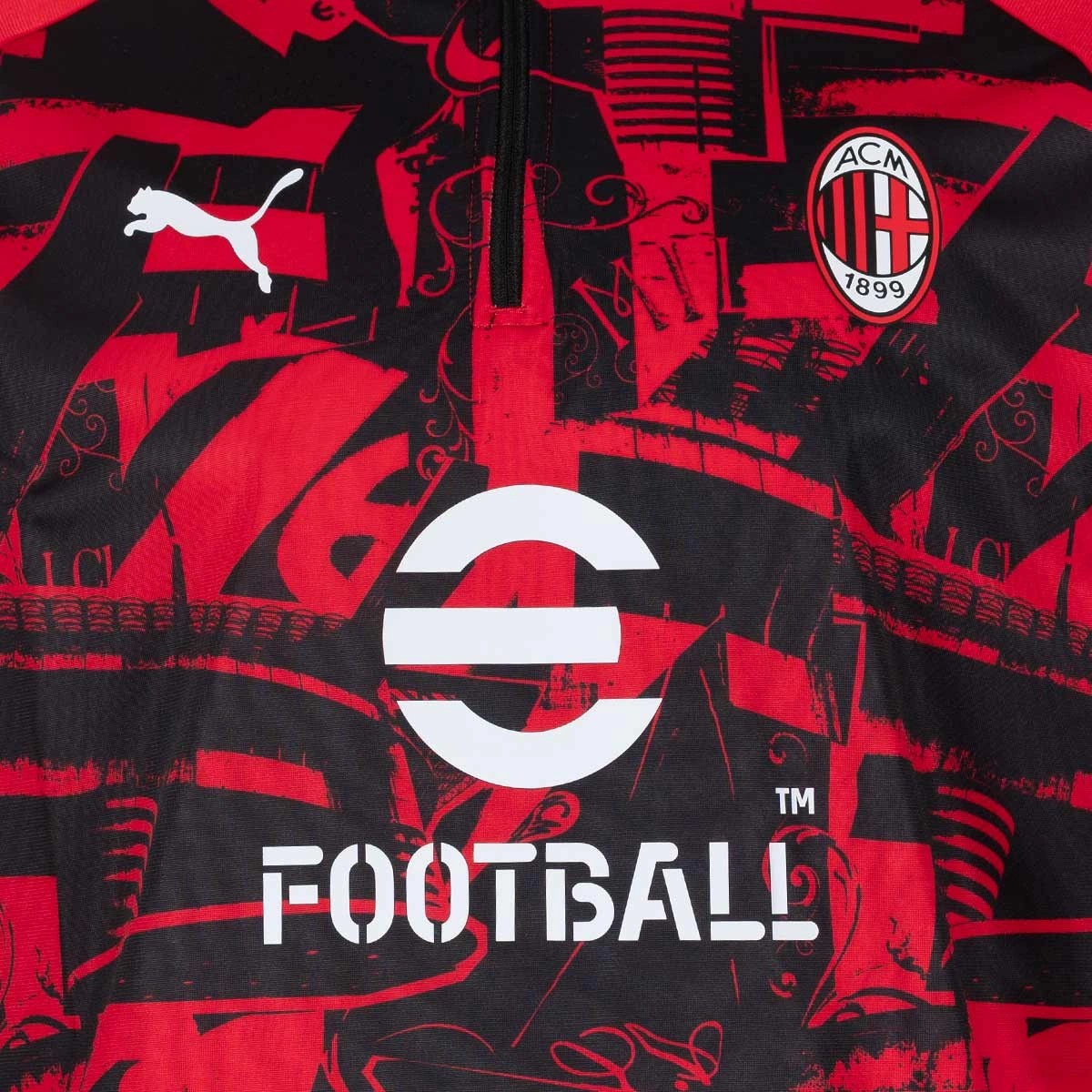 Sweatshirt Puma AC Milan Pre-Match Home 2026-2027