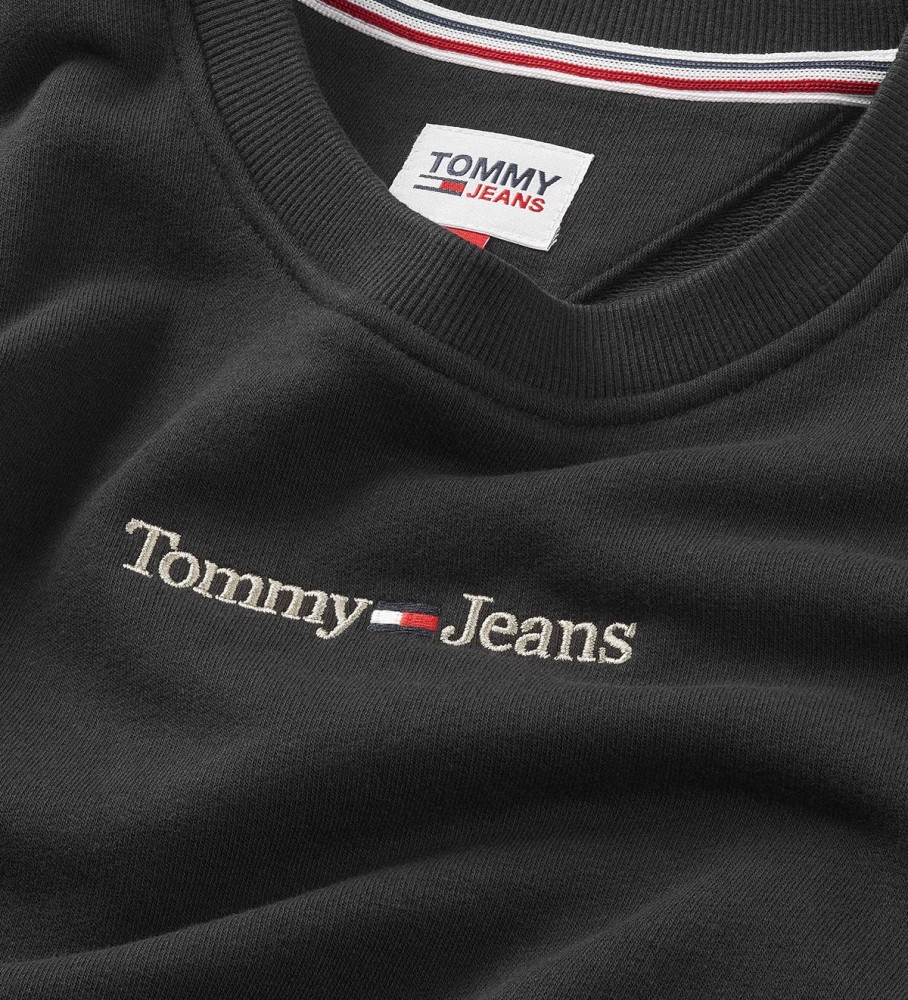 Moletom Tommy Jeans Gold Preto