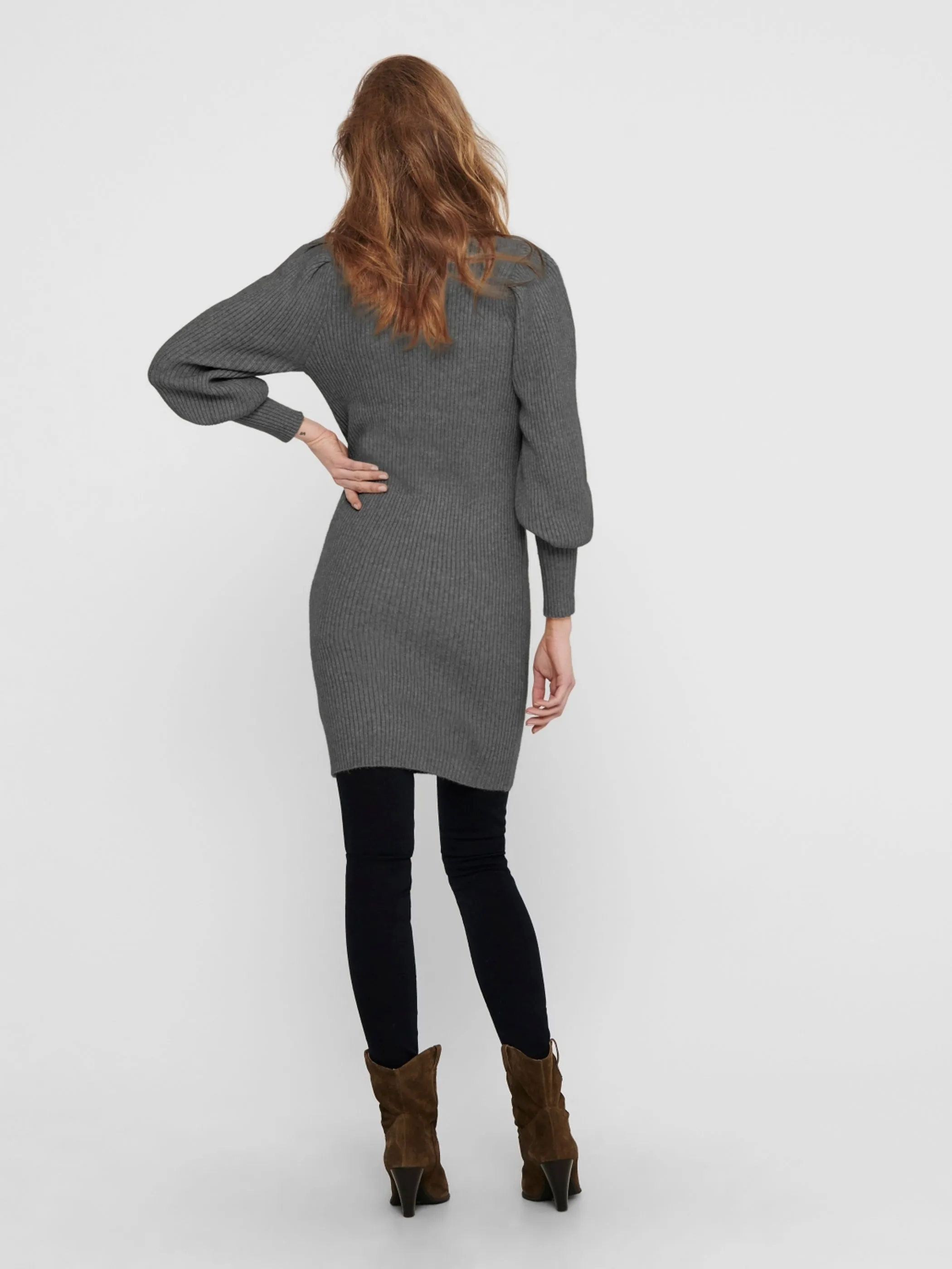 Only ONLKATIA L/S DRESS KN Strickkleid