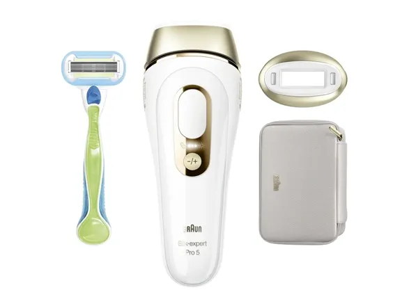 Silk-expert Pro 5 IPL PL5052 hårfjerning derhjemme,
