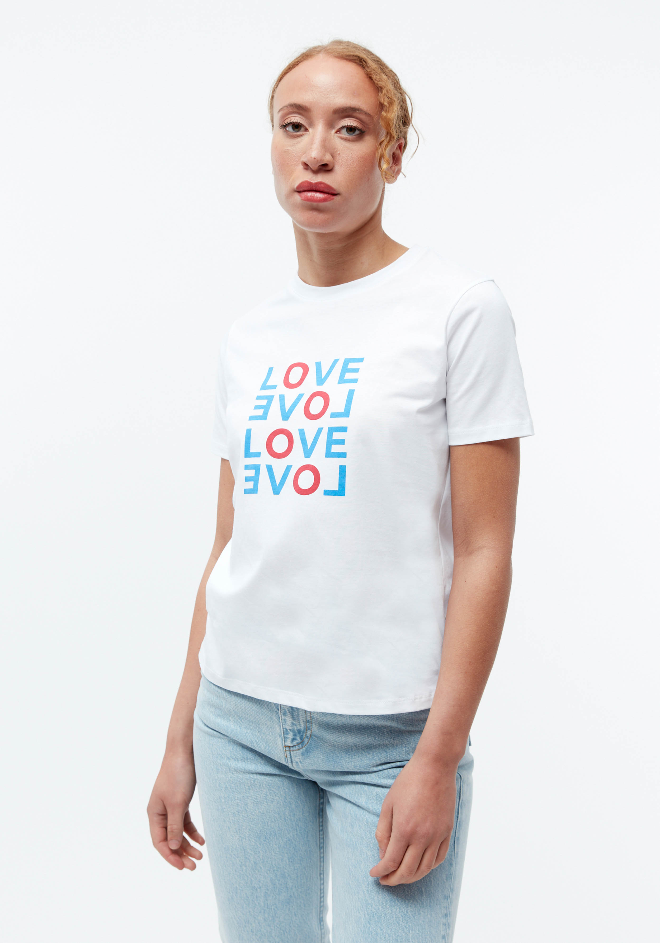 Givn Berlin T-Shirt GBFine Love White