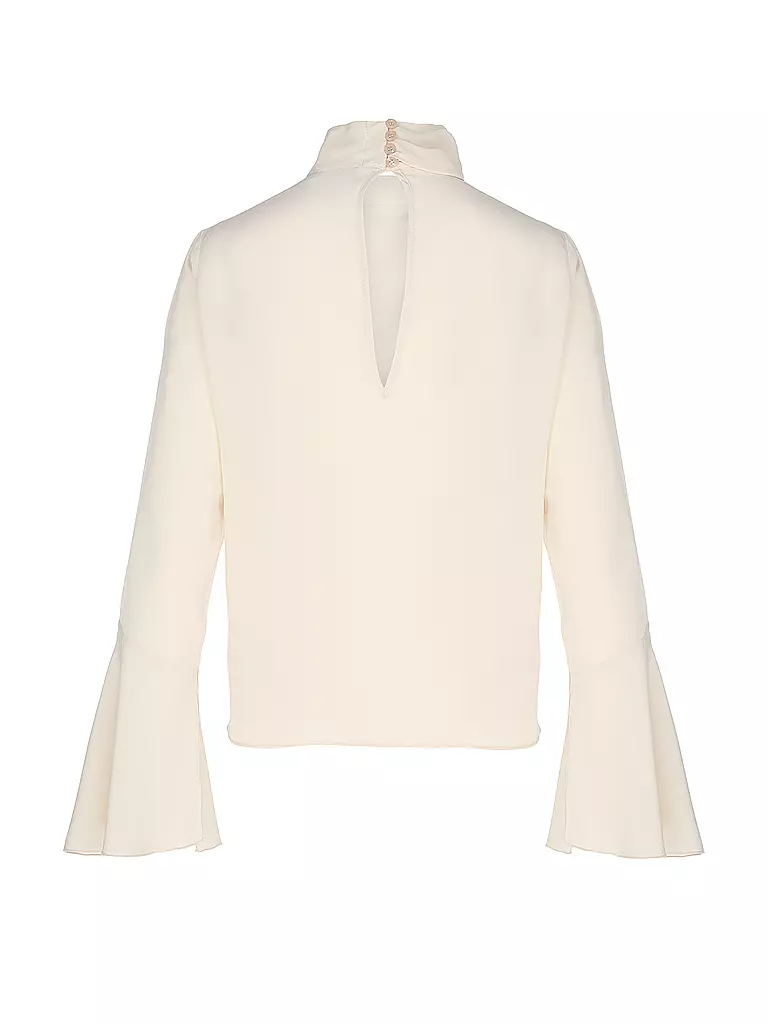 LIU JO Seidenbluse TUNICA DRAPPEGGIATA beige