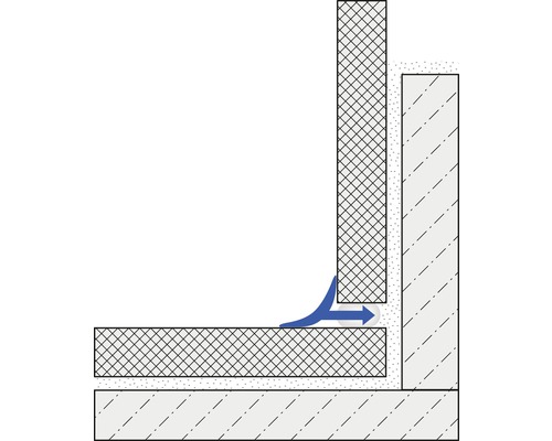 Dural T-Cove aluminium scheidings- en afdekprofiel, lengte 250 cm