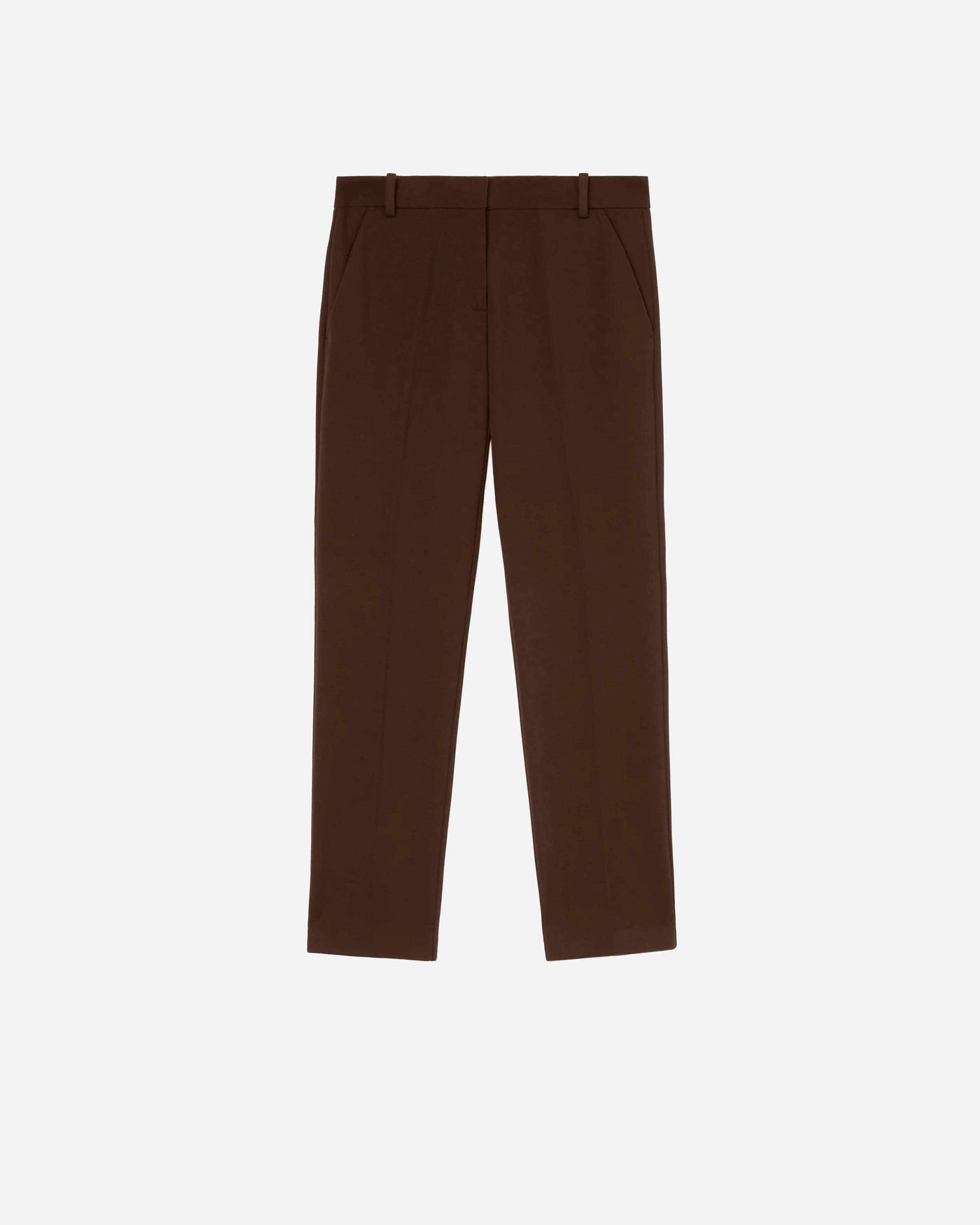 Pantalon cigarette | Marron