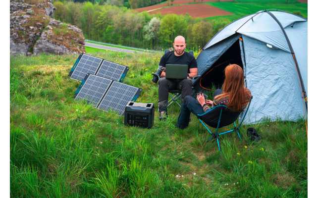 Ansmann Faltbares Solar Panel 100 W
