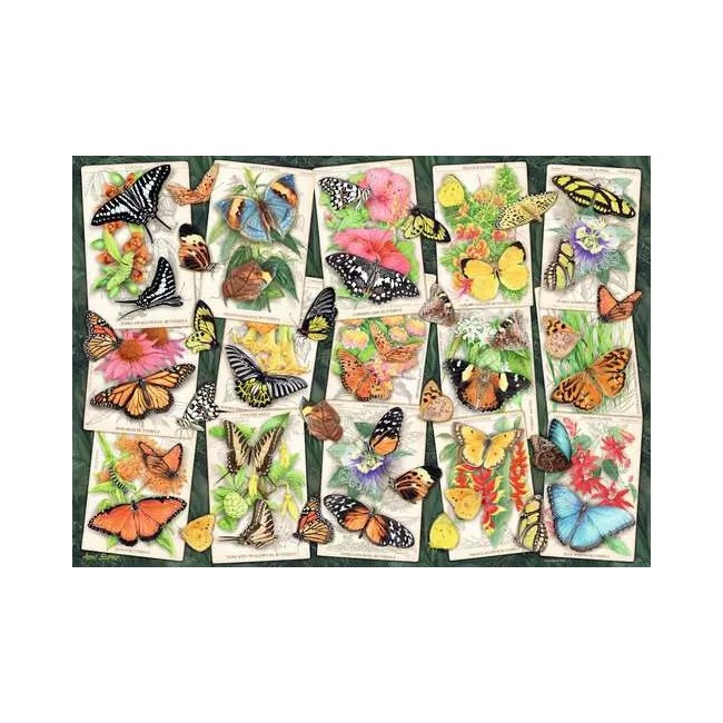 Ravensburger - Puslespil - Tropical Butterfly 1000 brikker